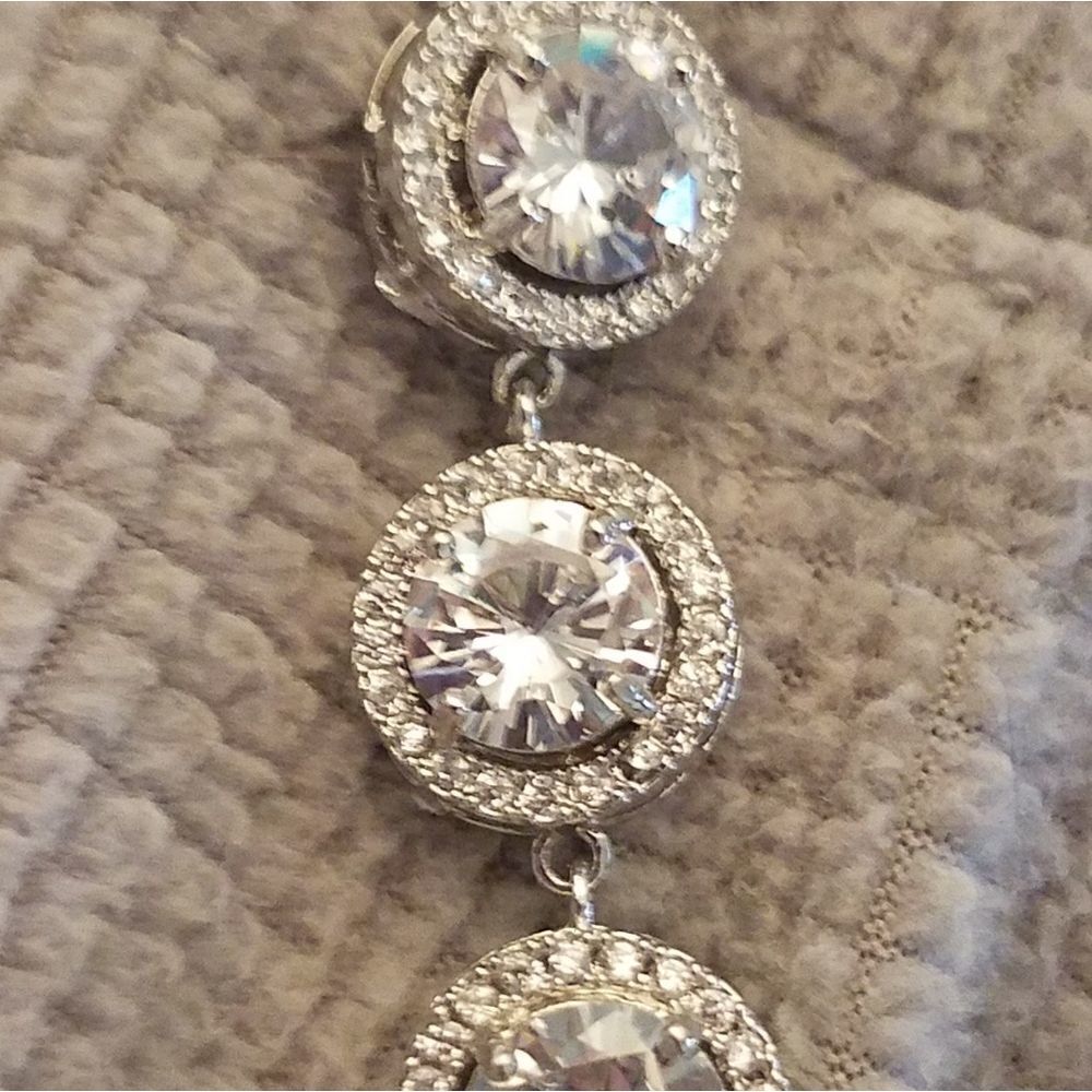 Simulated Diamond Bracelet - Picture 6 of 7